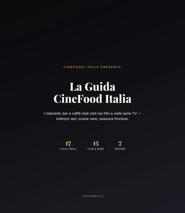 Copertina de La Guida CineFood Italia