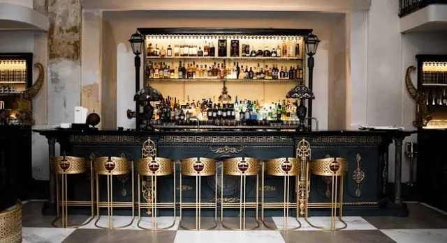Il bancone in stile art déco di ScottoJonno, Napoli